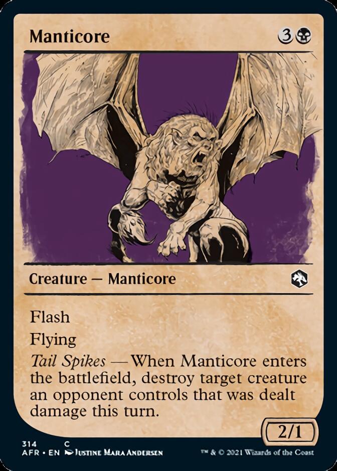 Manticore (Showcase) [Dungeons & Dragons: Adventures in the Forgotten Realms] | Good Games Morley