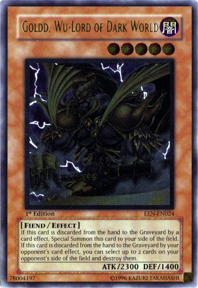 Goldd, Wu-Lord of Dark World [EEN-EN024] Ultimate Rare | Good Games Morley