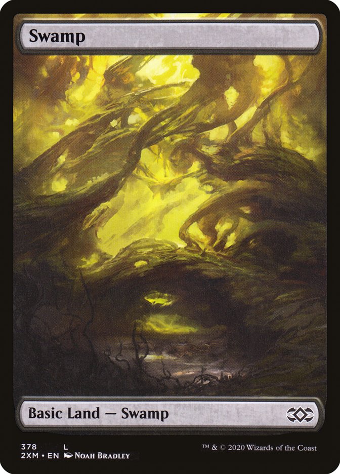 Swamp (378) [Double Masters] | Good Games Morley