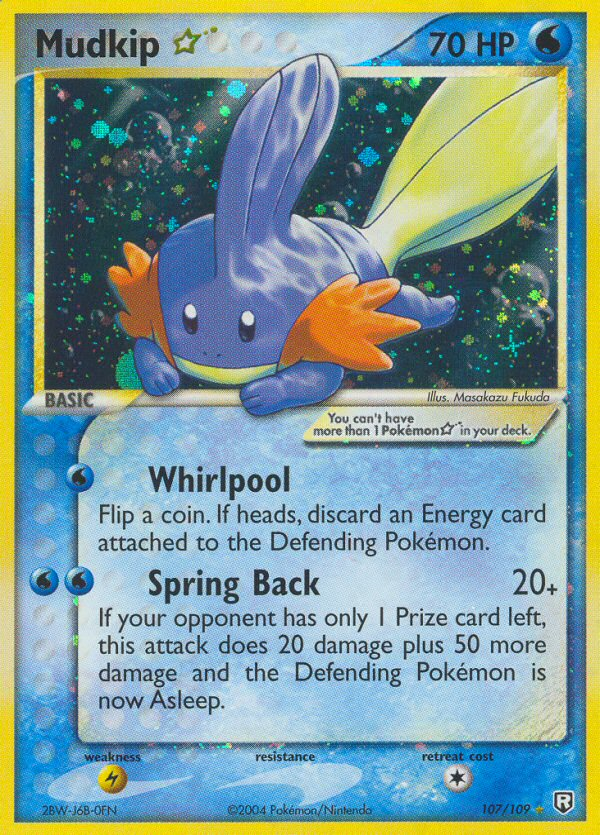 Mudkip Star (107/109) [EX: Team Rocket Returns] | Good Games Morley