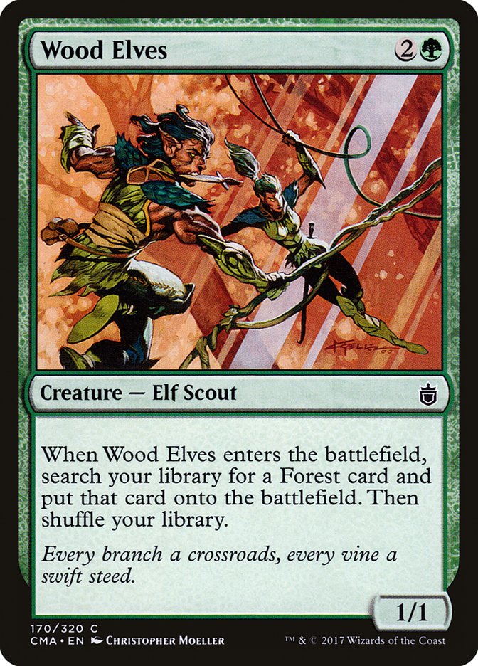 Wood Elves [Commander Anthology] | Good Games Morley