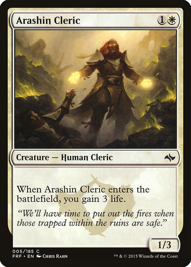 Arashin Cleric [Fate Reforged] | Good Games Morley