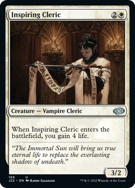 Inspiring Cleric [Jumpstart 2022] | Good Games Morley