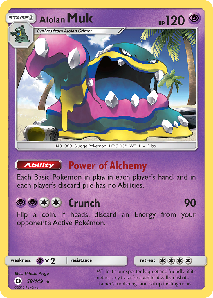 Alolan Muk (58/149) [Sun & Moon: Base Set] | Good Games Morley