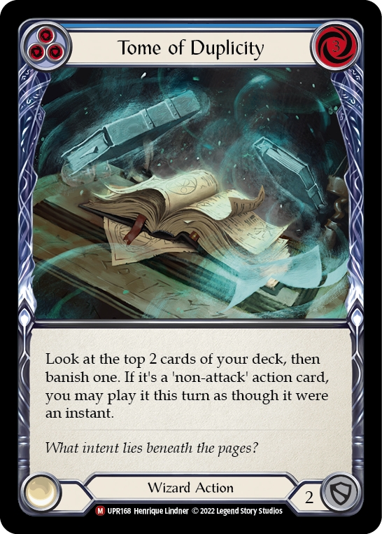 Tome of Duplicity [UPR168] (Uprising)  Rainbow Foil | Good Games Morley
