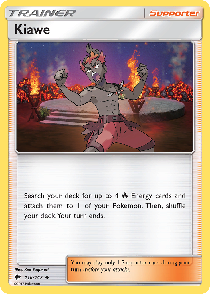 Kiawe (116/147) [Sun & Moon: Burning Shadows] | Good Games Morley