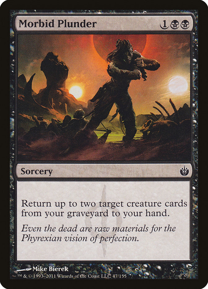 Morbid Plunder [Mirrodin Besieged] | Good Games Morley