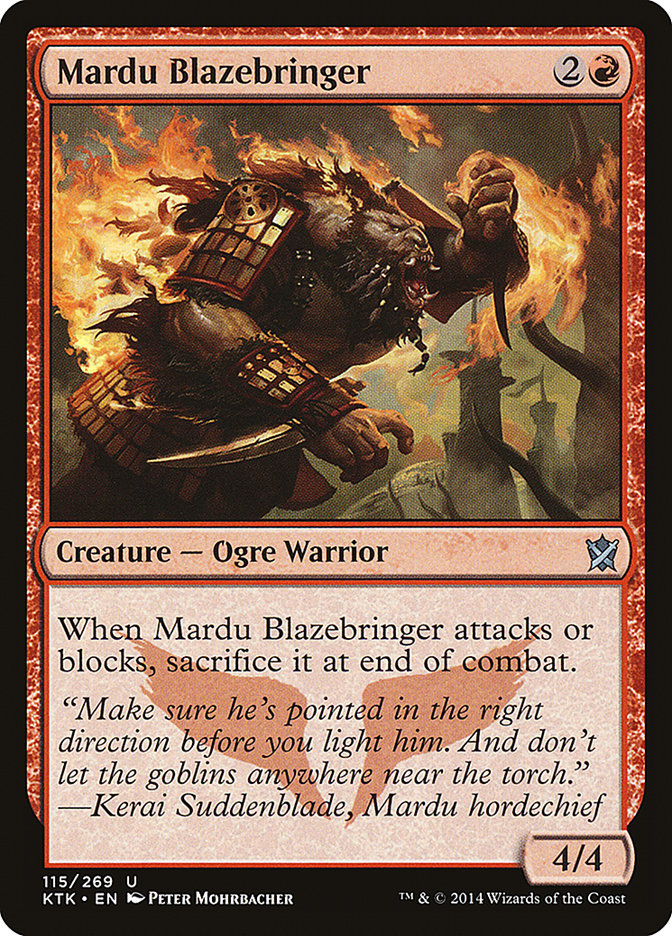 Mardu Blazebringer [Khans of Tarkir] | Good Games Morley