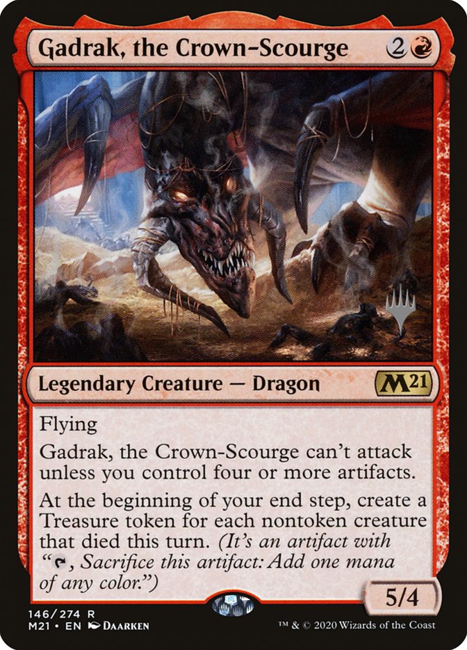 Gadrak, the Crown-Scourge (Promo Pack) [Core Set 2021 Promos] | Good Games Morley