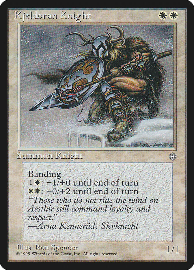 Kjeldoran Knight [Ice Age] | Good Games Morley