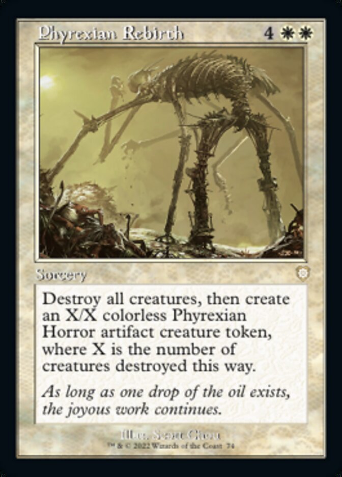 Phyrexian Rebirth (Retro) [The Brothers' War Commander] | Good Games Morley