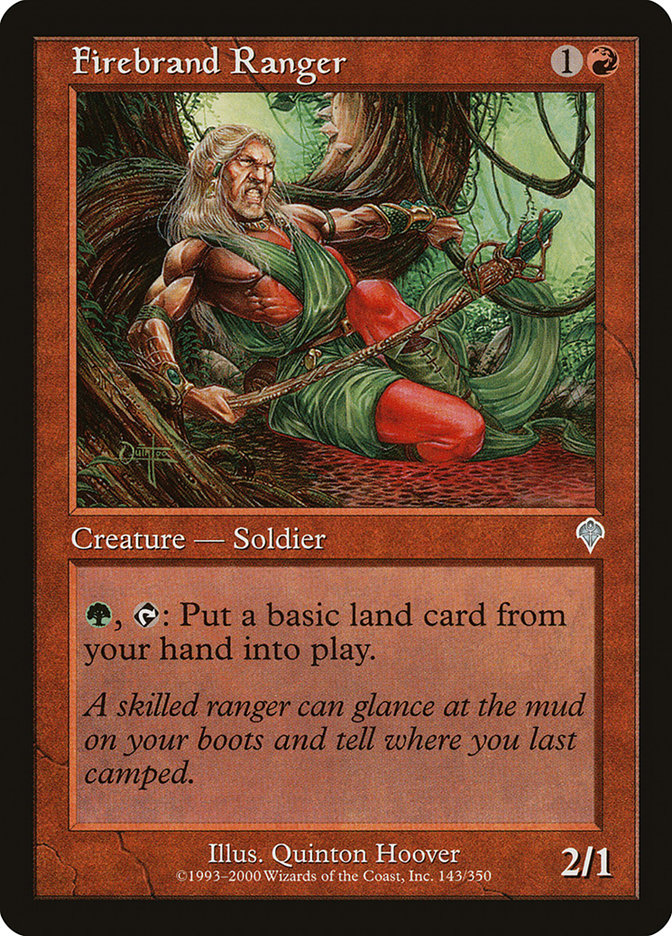Firebrand Ranger [Invasion] | Good Games Morley