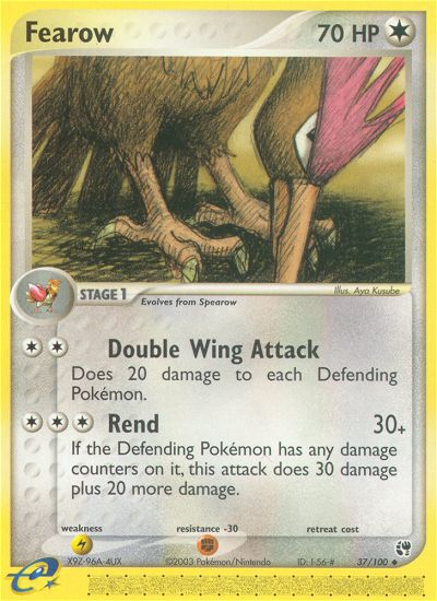 Fearow (37/100) [EX: Sandstorm] | Good Games Morley