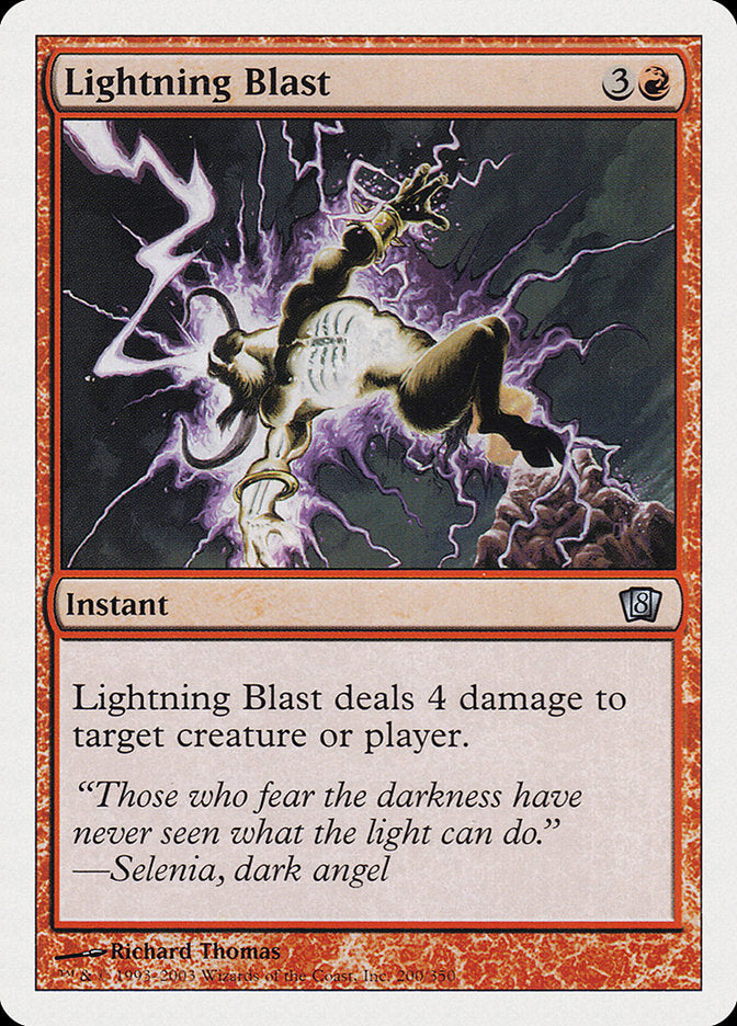 Lightning Blast [Eighth Edition] | Good Games Morley