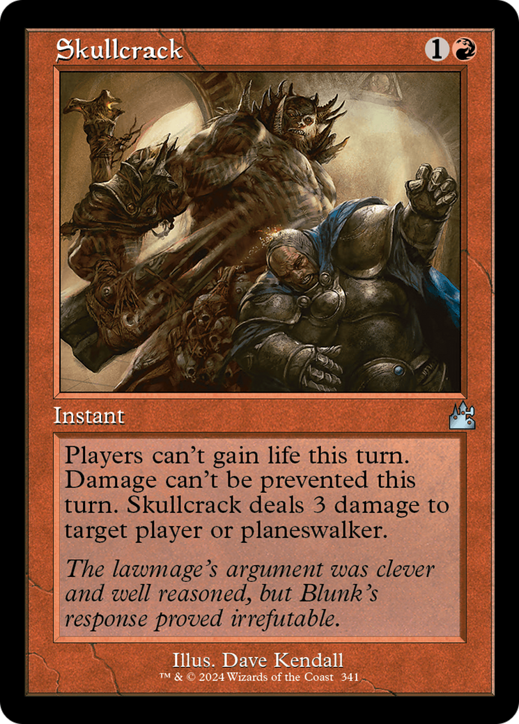 Skullcrack (Retro Frame) [Ravnica Remastered] | Good Games Morley