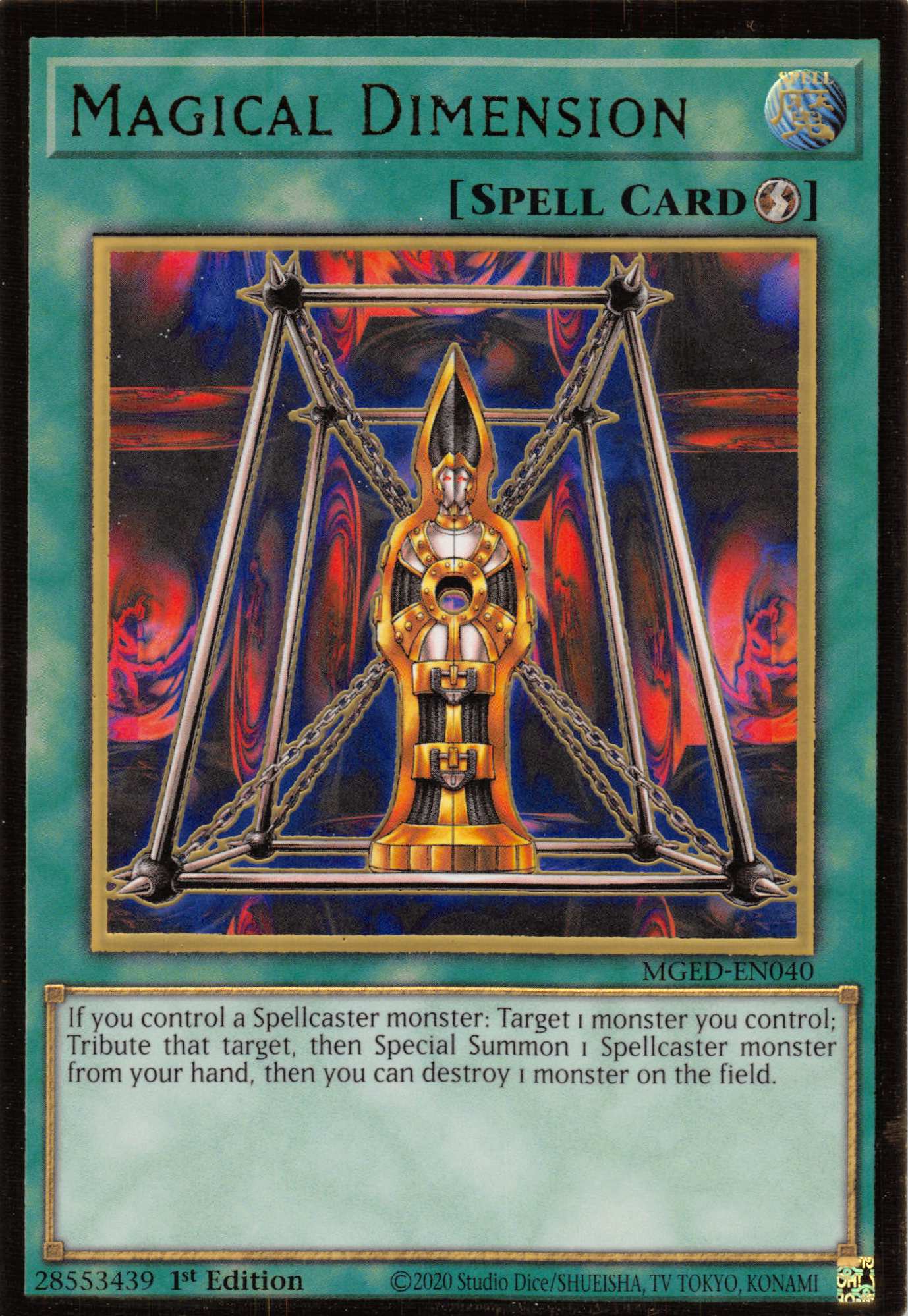 Magical Dimension [MGED-EN040] Gold Rare | Good Games Morley