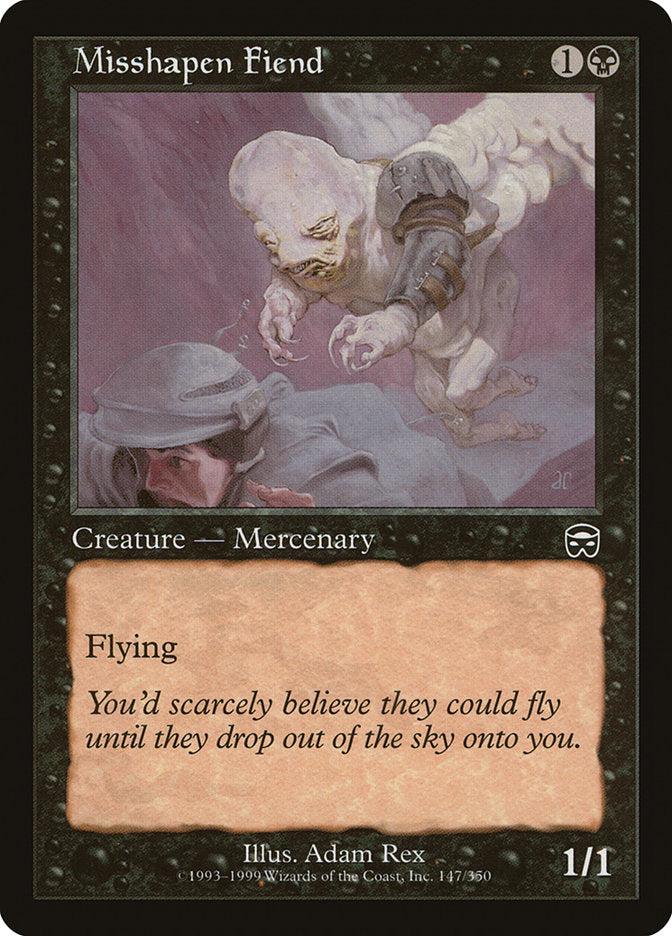 Misshapen Fiend [Mercadian Masques] | Good Games Morley