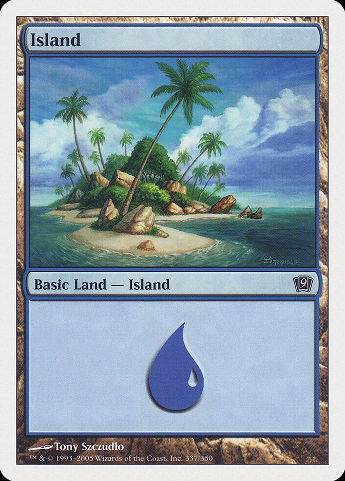 Island (337) [Ninth Edition] | Good Games Morley