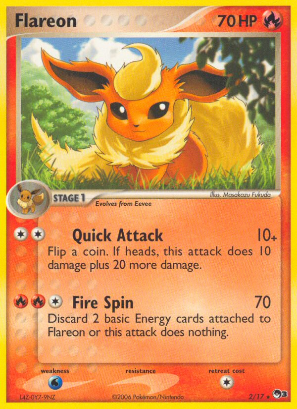 Flareon (2/17) [POP Series 3] | Good Games Morley