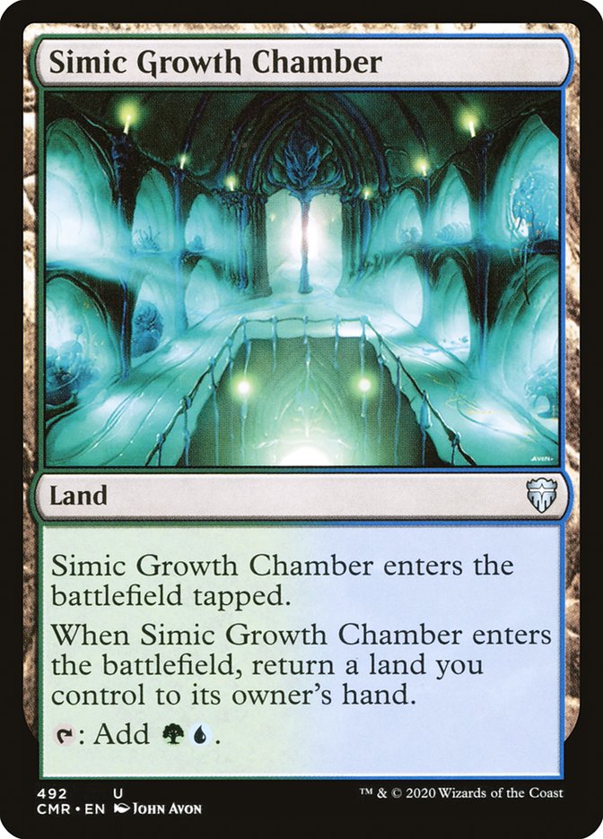 Simic Growth Chamber [Commander Legends] | Good Games Morley