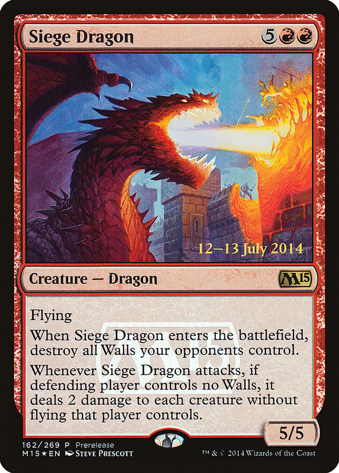 Siege Dragon [Magic 2015 Promos] | Good Games Morley