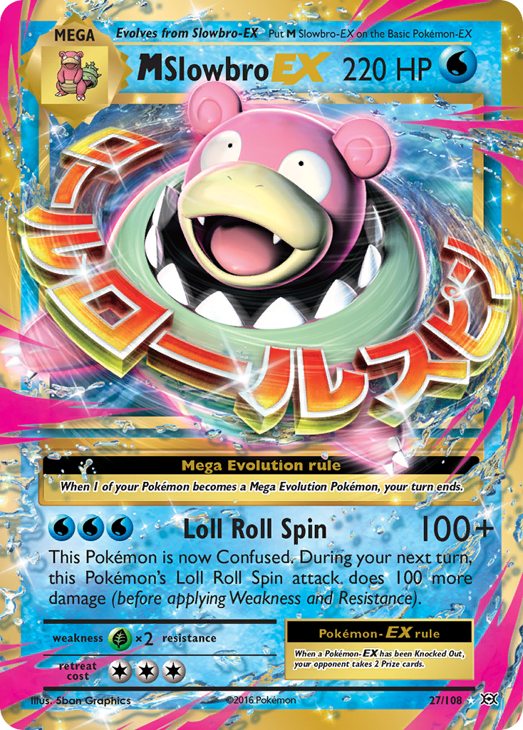 M Slowbro EX (27/108) [XY: Evolutions] | Good Games Morley