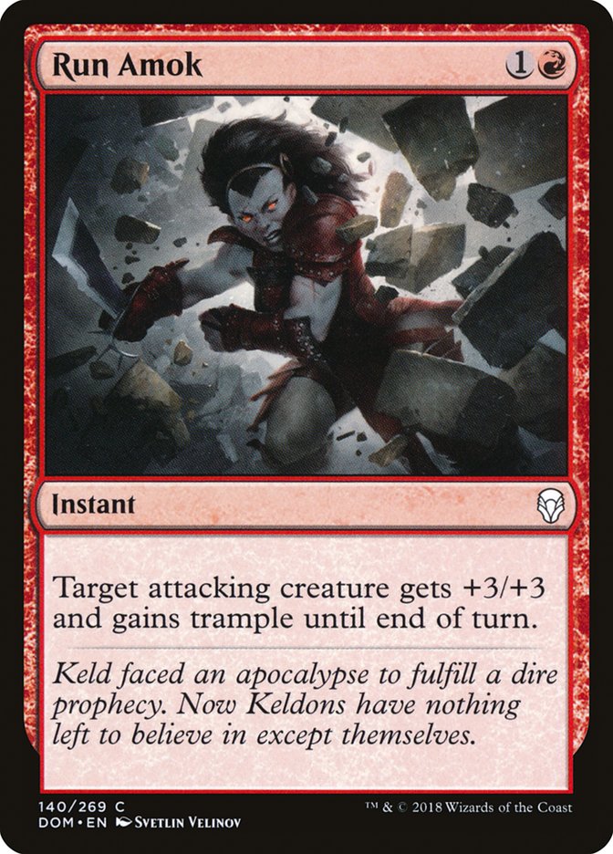 Run Amok [Dominaria] | Good Games Morley