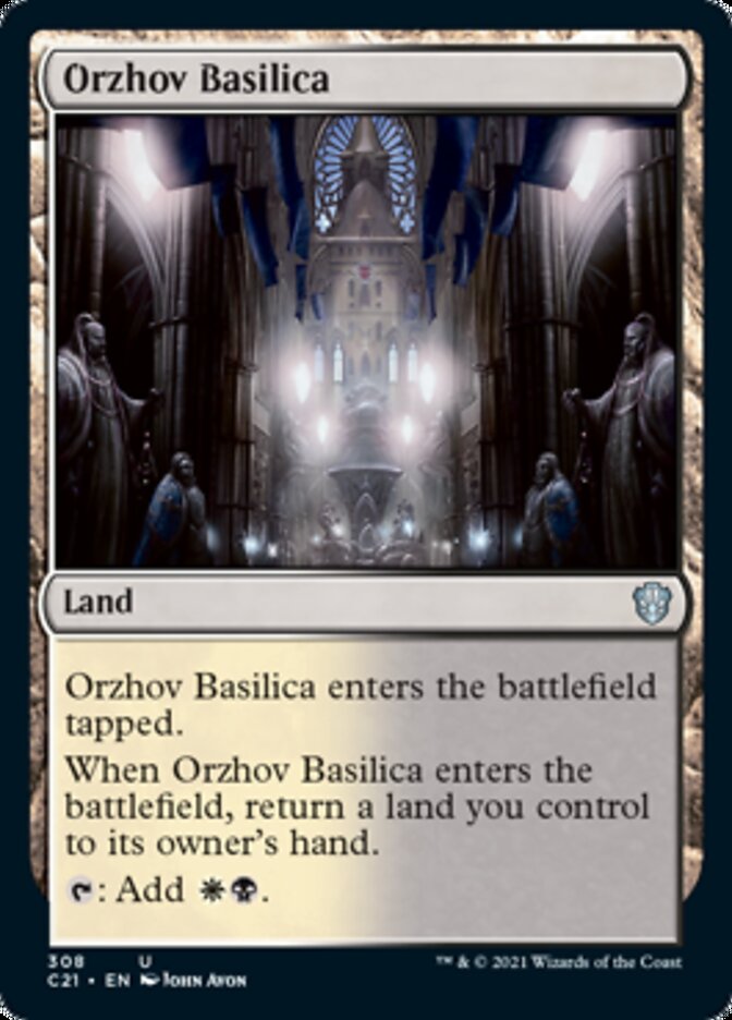 Orzhov Basilica [Commander 2021] | Good Games Morley