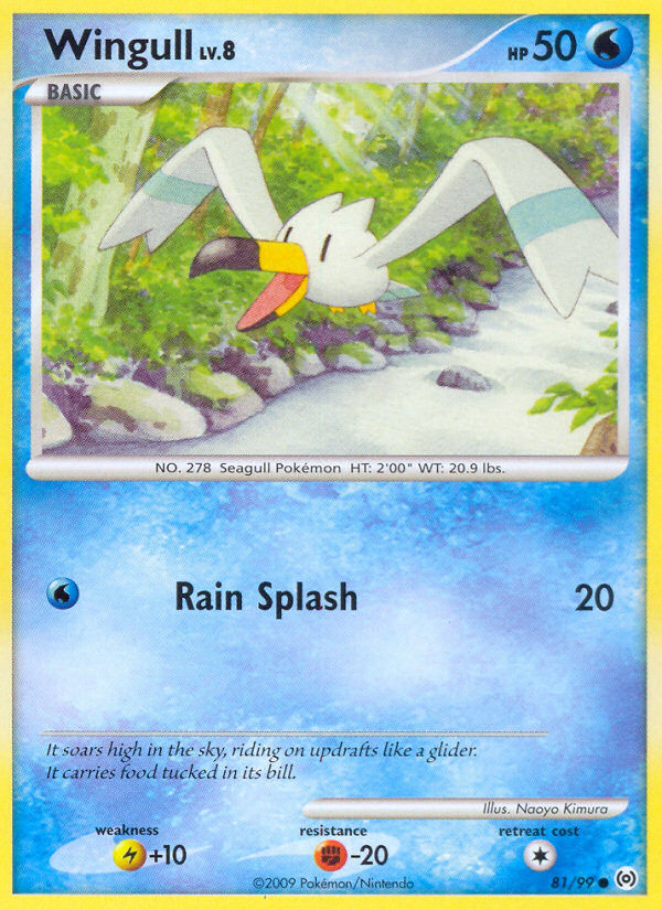 Wingull (81/99) [Platinum: Arceus] | Good Games Morley