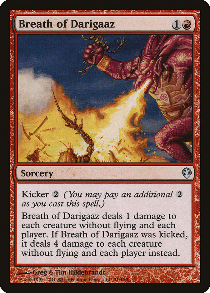 Breath of Darigaaz [Archenemy] | Good Games Morley
