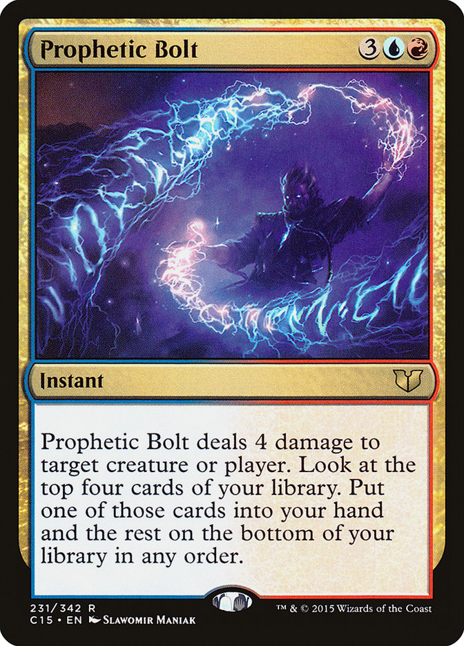 Prophetic Bolt [Commander 2015] | Good Games Morley