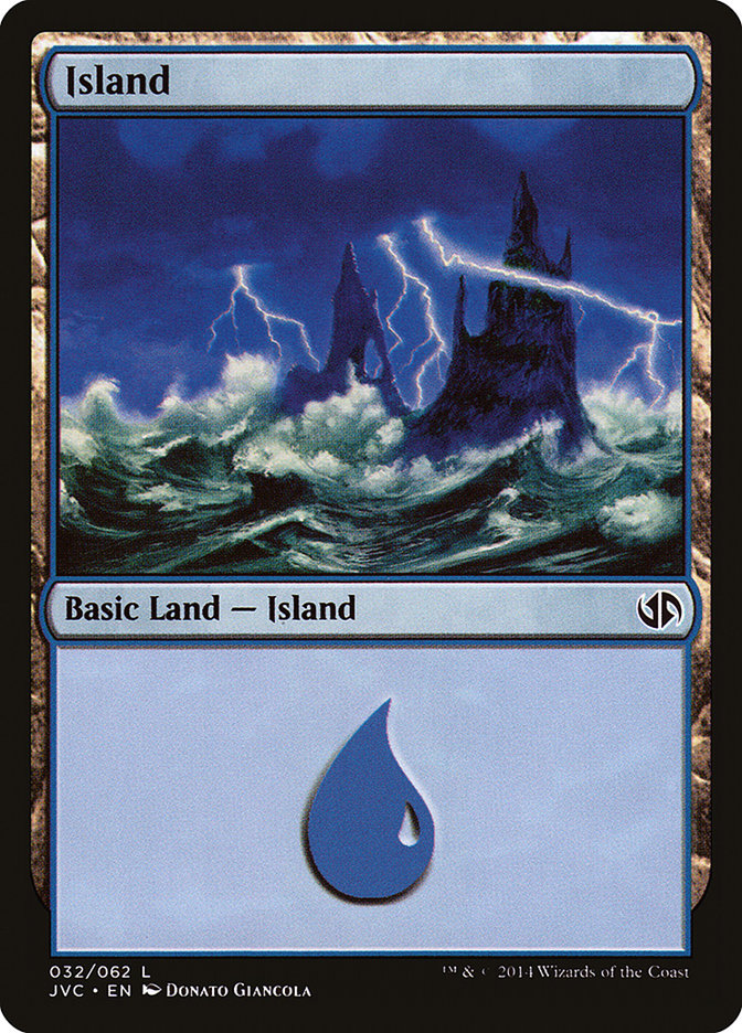 Island (32) [Duel Decks Anthology] | Good Games Morley