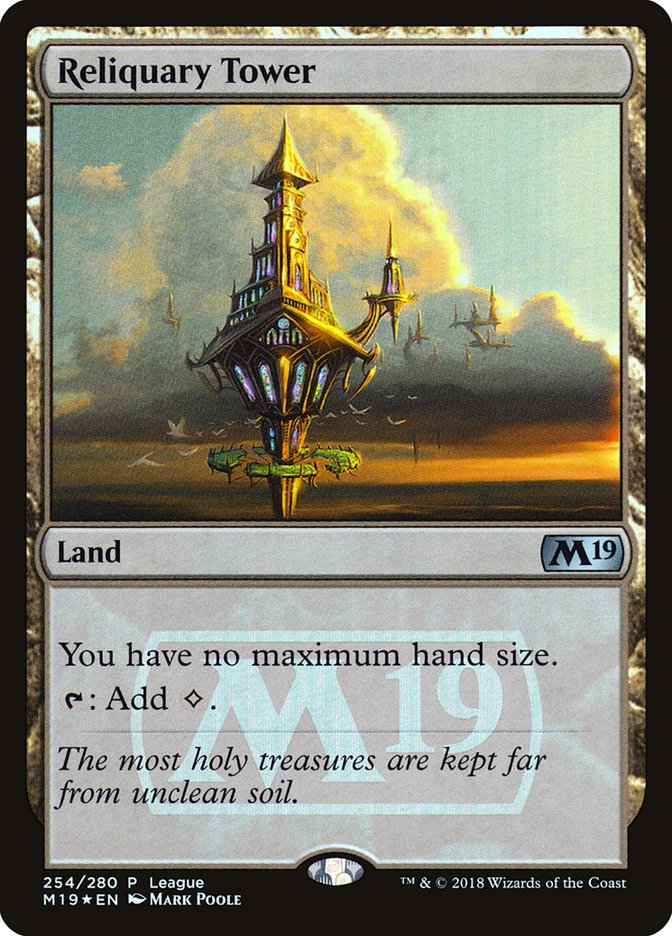 Reliquary Tower (League) [Core Set 2019 Promos] | Good Games Morley