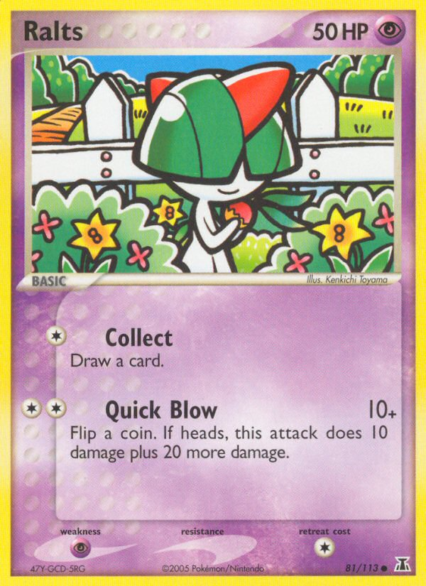Ralts (81/113) [EX: Delta Species] | Good Games Morley