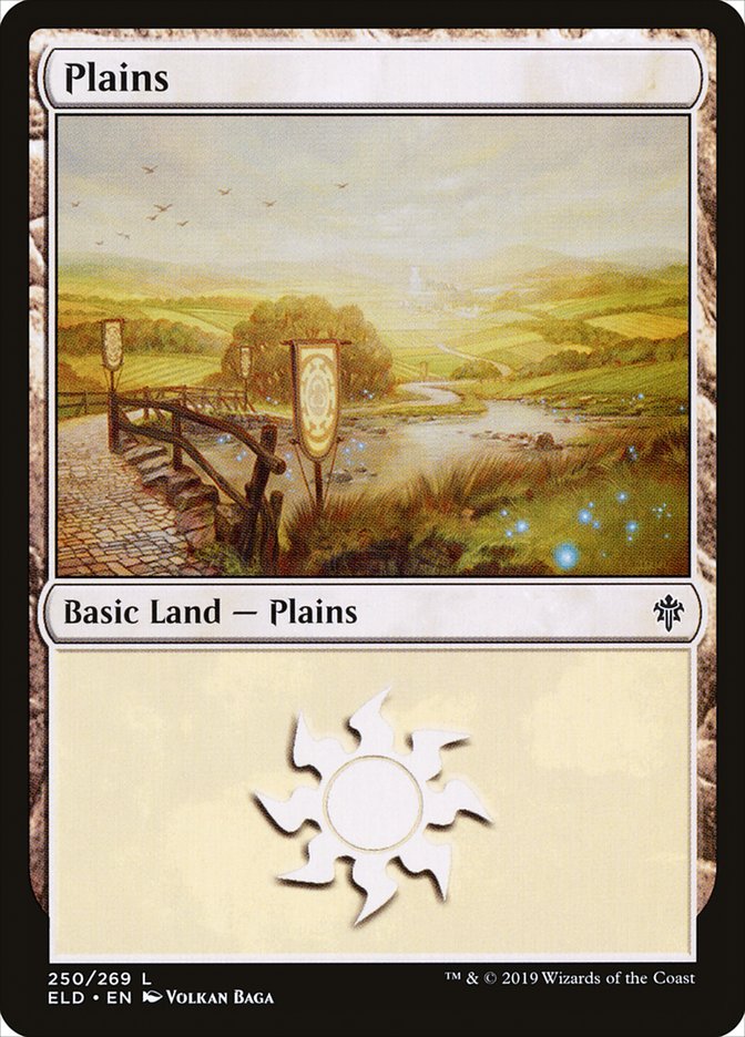 Plains (250) [Throne of Eldraine] | Good Games Morley