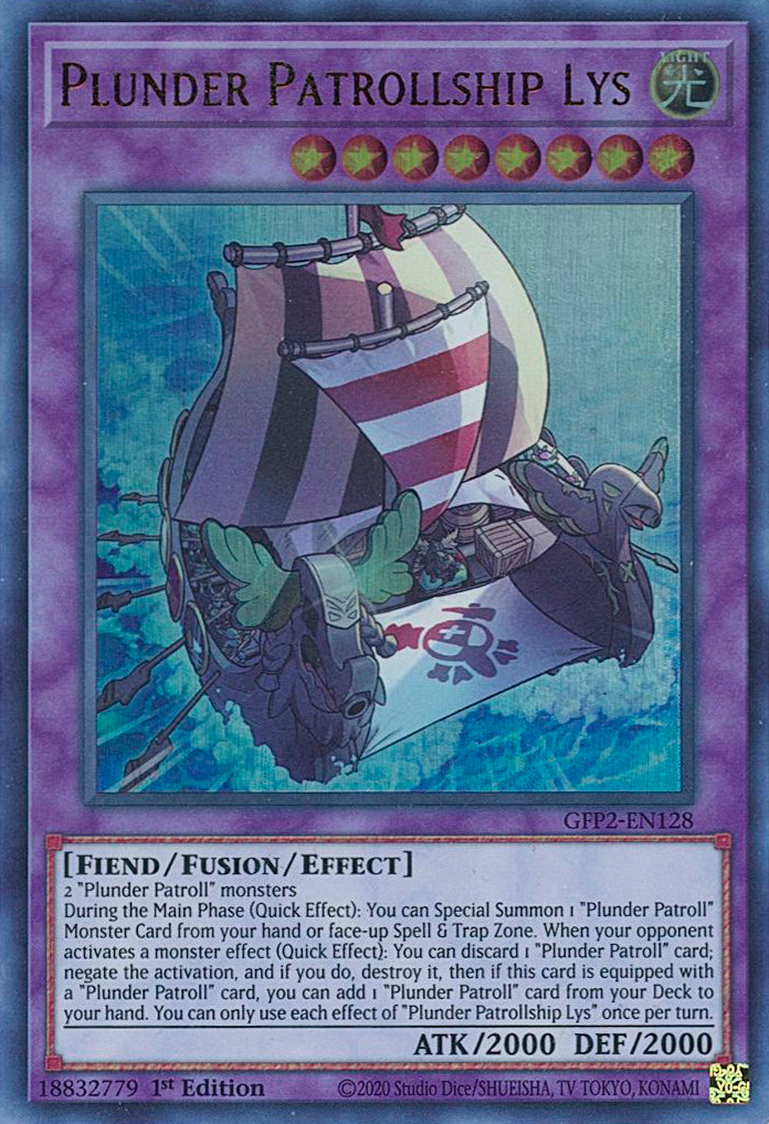 Plunder Patrollship Lys [GFP2-EN128] Ultra Rare | Good Games Morley