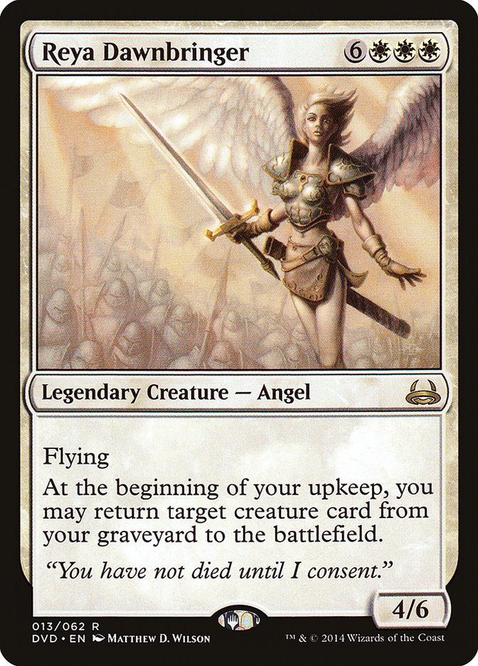 Reya Dawnbringer (Divine vs. Demonic) [Duel Decks Anthology] | Good Games Morley