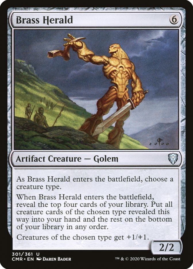 Brass Herald [Commander Legends] | Good Games Morley