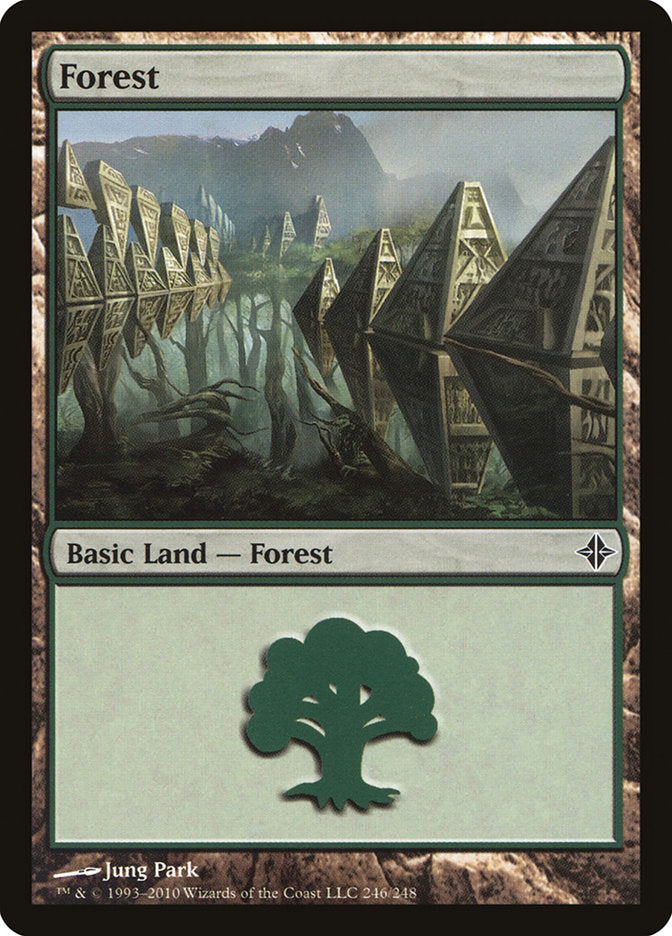 Forest (246) [Rise of the Eldrazi] | Good Games Morley