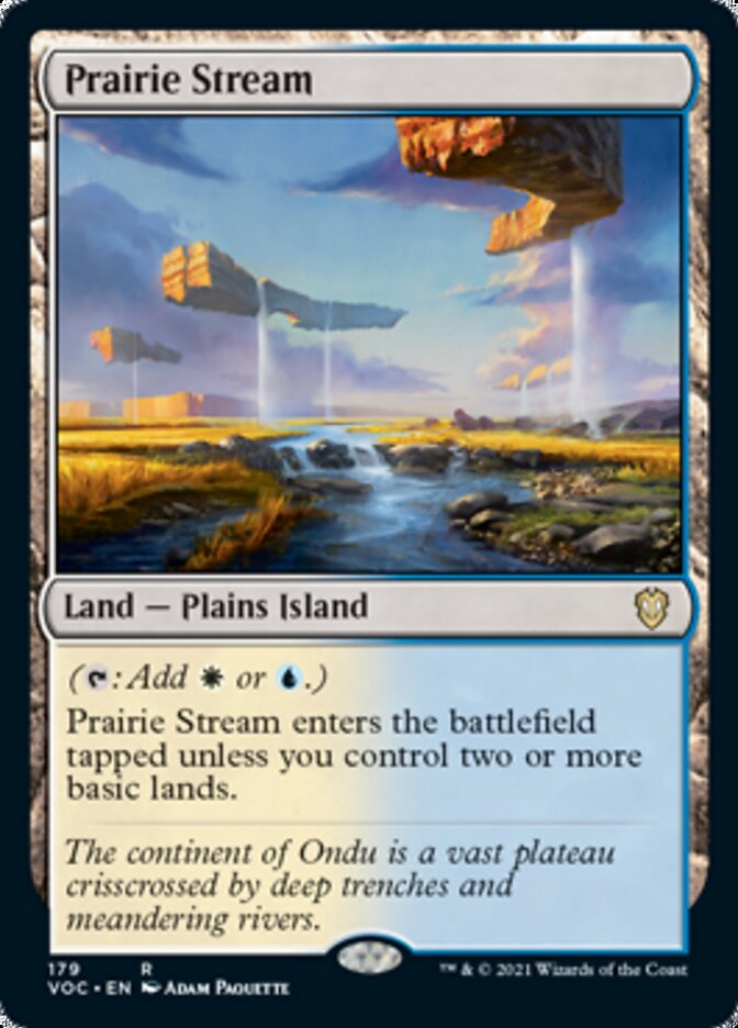 Prairie Stream [Innistrad: Crimson Vow Commander] | Good Games Morley