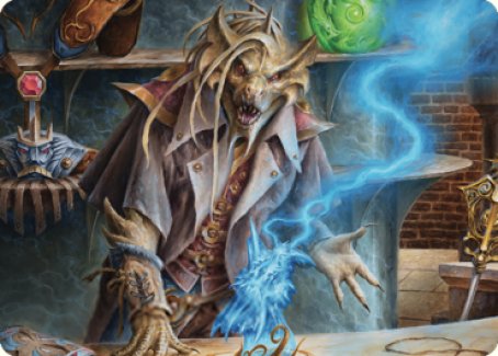 Renari, Merchant of Marvels Art Card [Commander Legends: Battle for Baldur's Gate Art Series] | Good Games Morley
