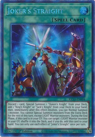 Joker's Straight (Collector's Rare) [KICO-EN004] Collector's Rare | Good Games Morley
