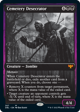 Cemetery Desecrator [Innistrad: Double Feature] | Good Games Morley