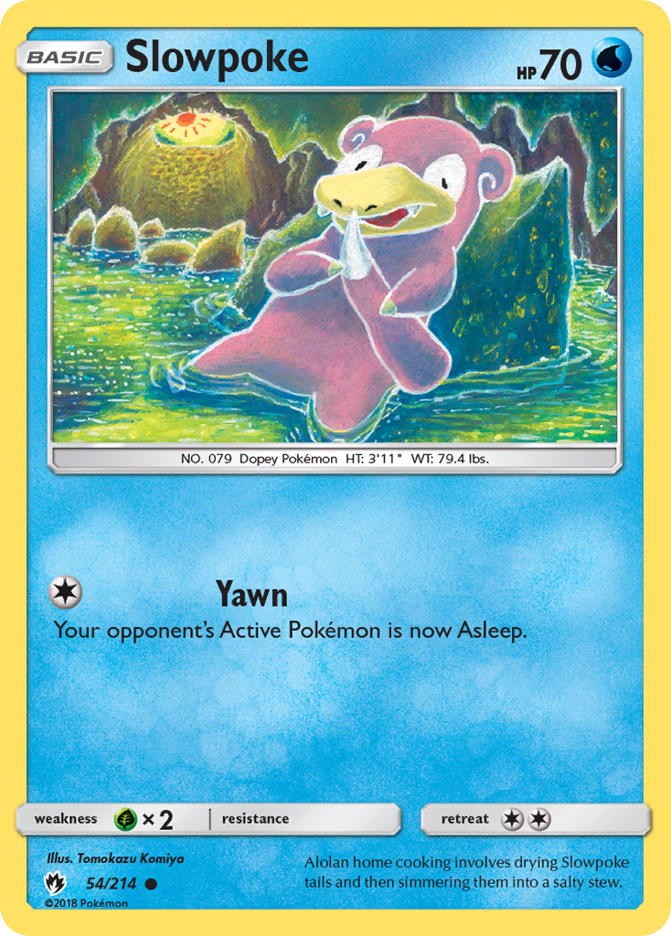 Slowpoke (54/214) [Sun & Moon: Lost Thunder] | Good Games Morley