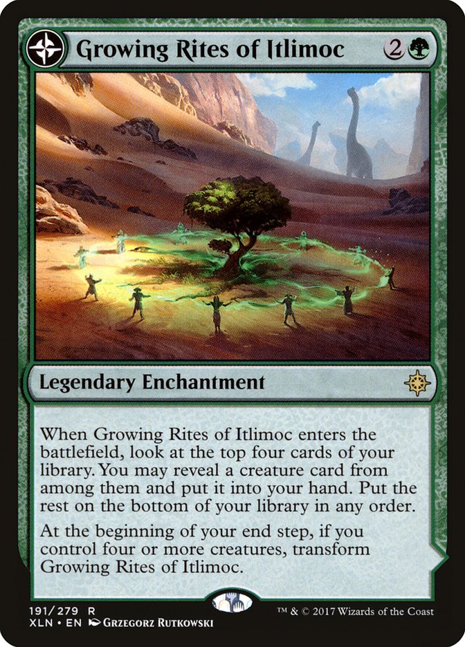 Growing Rites of Itlimoc // Itlimoc, Cradle of the Sun [Ixalan] | Good Games Morley