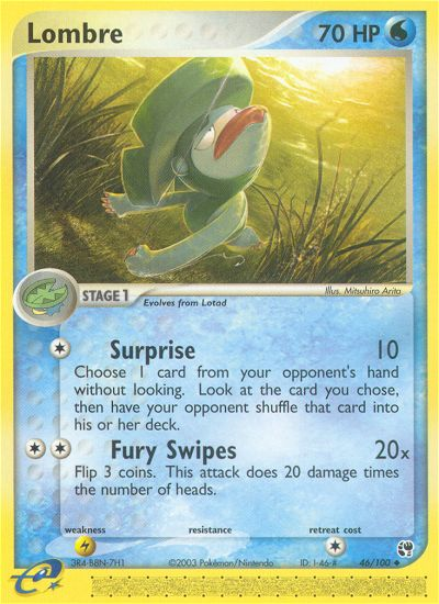 Lombre (46/100) [EX: Sandstorm] | Good Games Morley