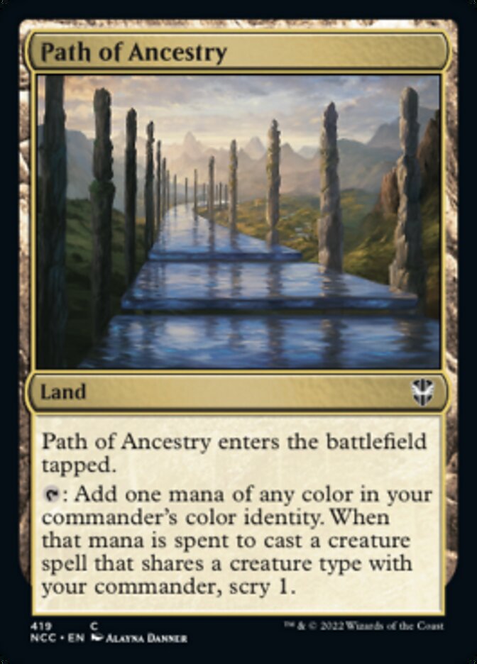 Path of Ancestry [Streets of New Capenna Commander] | Good Games Morley