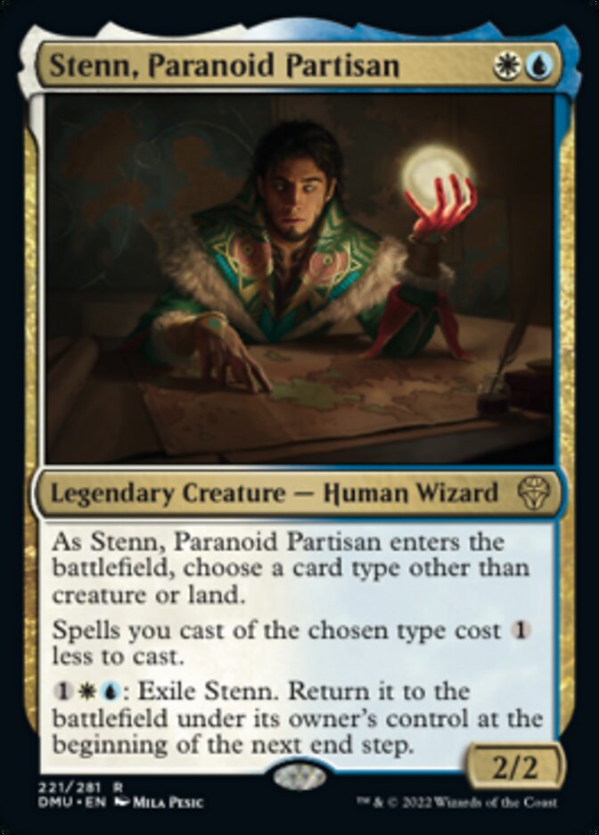 Stenn, Paranoid Partisan [Dominaria United] | Good Games Morley