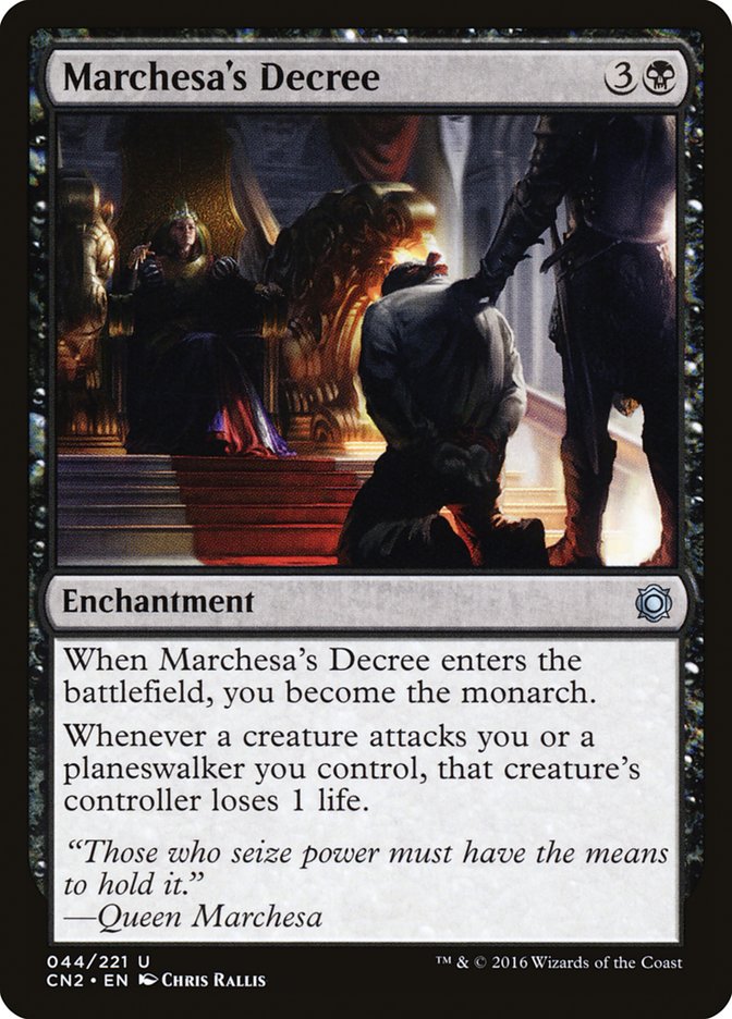 Marchesa's Decree [Conspiracy: Take the Crown] | Good Games Morley