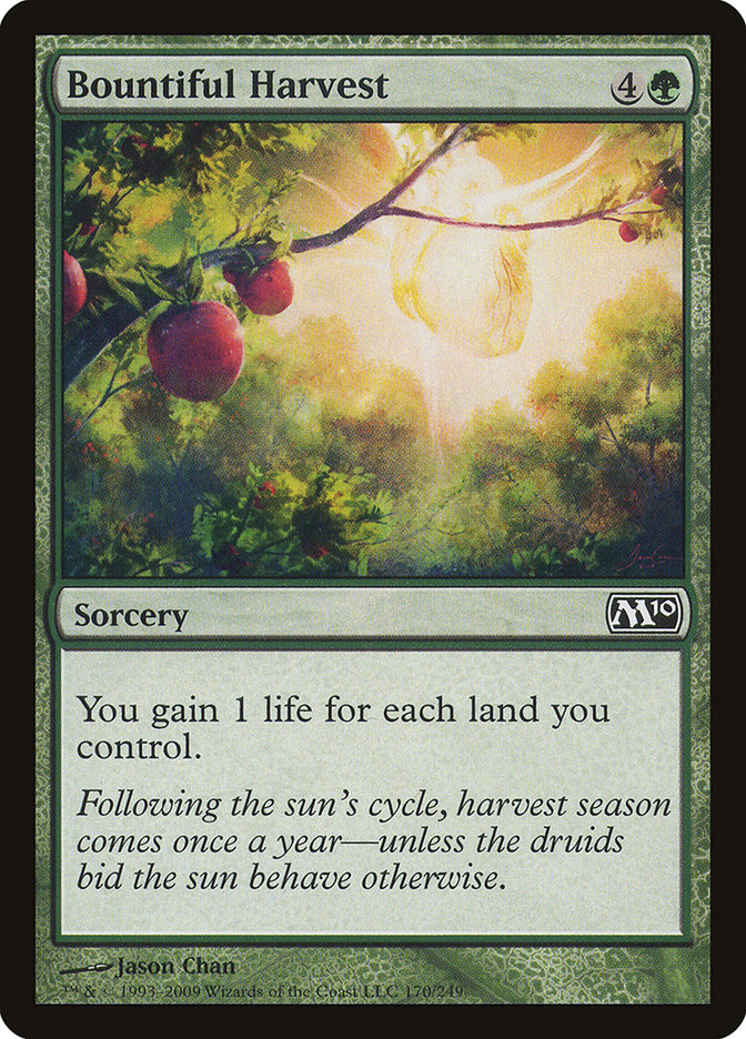 Bountiful Harvest [Magic 2010] | Good Games Morley